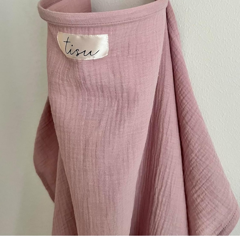 TISU Nursing Cover for Breastfeeding and Pumping Blush Pink